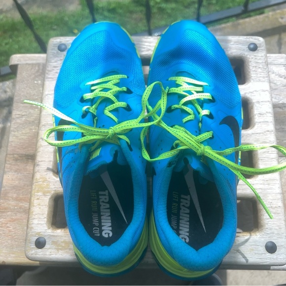 Women's Nike Metcon 2 Amp Blue/Volt 843972-400 Training Athletic Shoes Sz 9M - Picture 10 of 11